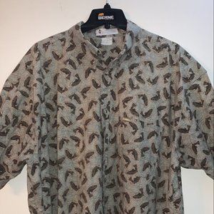 Vintage Columbia Polo Shirt Made in Portland OR